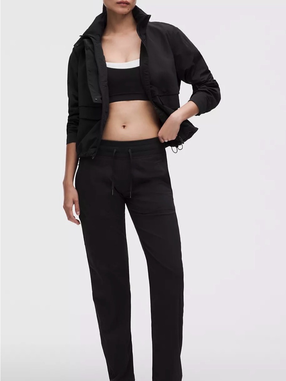 lululemon athletica Dance Studio Adjustable draw string hem Athletic Pants